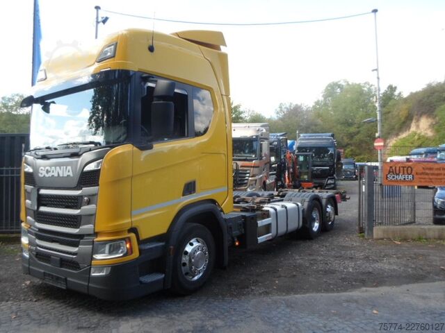 Swap body truck SCANIA R 410/ BDF/ Lenkache/Retarder