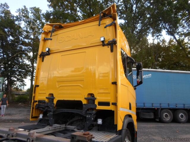Swap body truck SCANIA R 410/ BDF/ Lenkache/Retarder