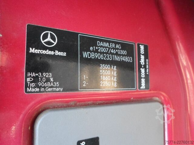 Pick-up van MERCEDES-BENZ 314 CDI