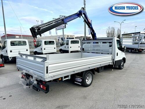 Van with crane mounted on truck Iveco Daily 35c160 gru PM3623