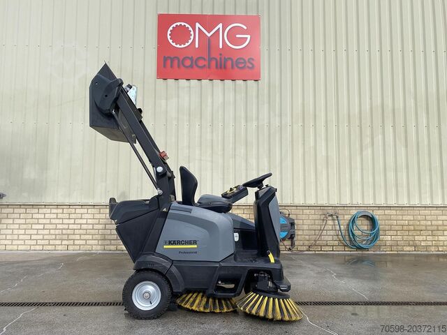 2015 Karcher KM 105/110 R Bp, Kehrmaschine, Hochkipper Karcher KM 105/110 R Bp, Veegmachine, hoogkieper