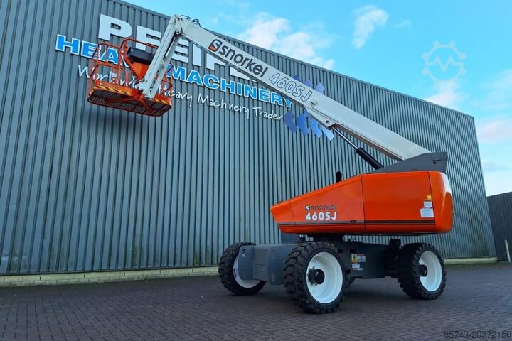 Teleskopbühne Snorkel 460SJ Valid Inspection, *Guarantee! CE, Diesel, 4x