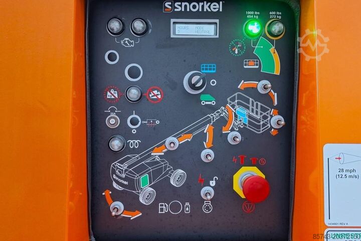 Teleskopbühne Snorkel 460SJ Valid Inspection, *Guarantee! CE, Diesel, 4x