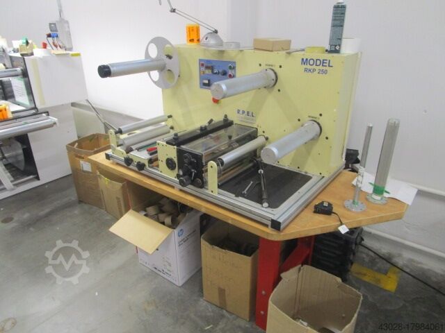 INSPEKTIONSUMROLLER R.P.E.L RKP 350 MIT SCHNEIDEEINRICHTUNG