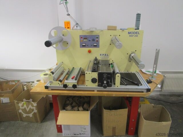 INSPEKTIONSUMROLLER R.P.E.L RKP 350 MIT SCHNEIDEEINRICHTUNG