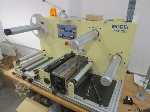 INSPEKTIONSUMROLLER R.P.E.L RKP 350 MIT SCHNEIDEEINRICHTUNG