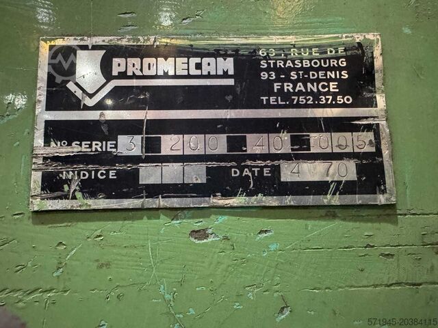 Abkantpresse Promecam RG-204 kantbank 200T