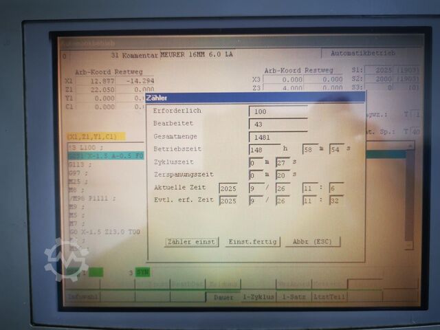 Langdrehautomat CITIZEN L32 VII