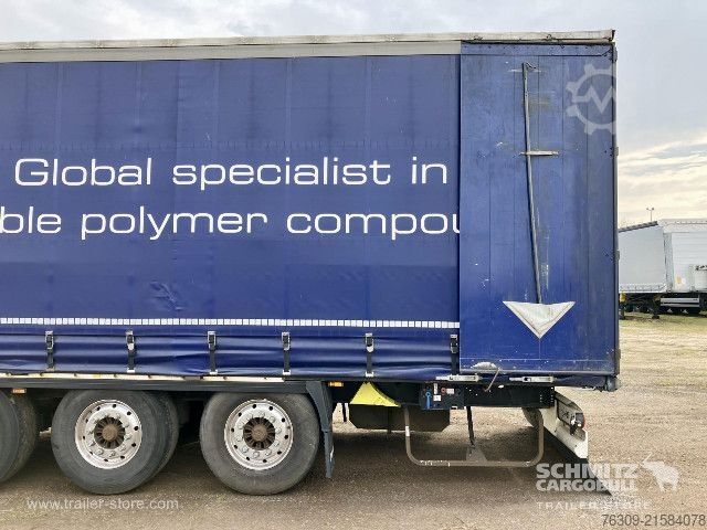 Auflieger mit Pritsche & Plane Krone Curtainsider Standard