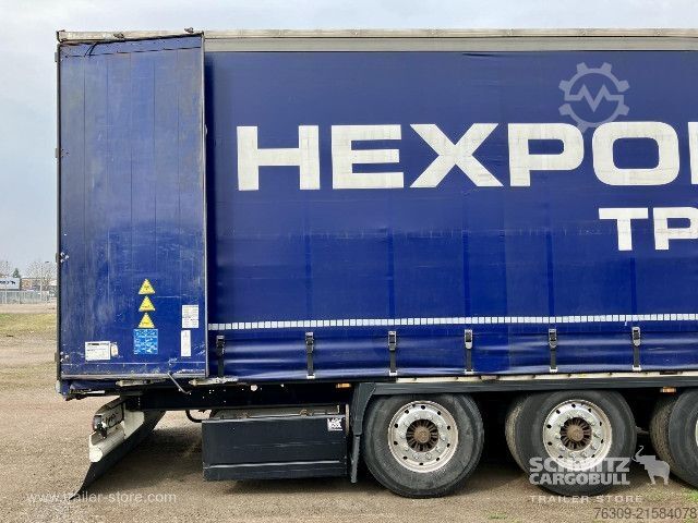 Auflieger mit Pritsche & Plane Krone Curtainsider Standard