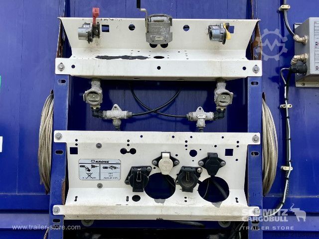 Auflieger mit Pritsche & Plane Krone Curtainsider Standard