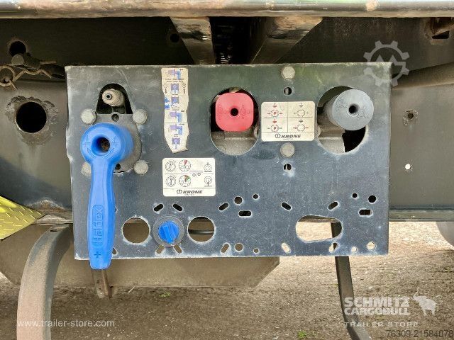 Auflieger mit Pritsche & Plane Krone Curtainsider Standard