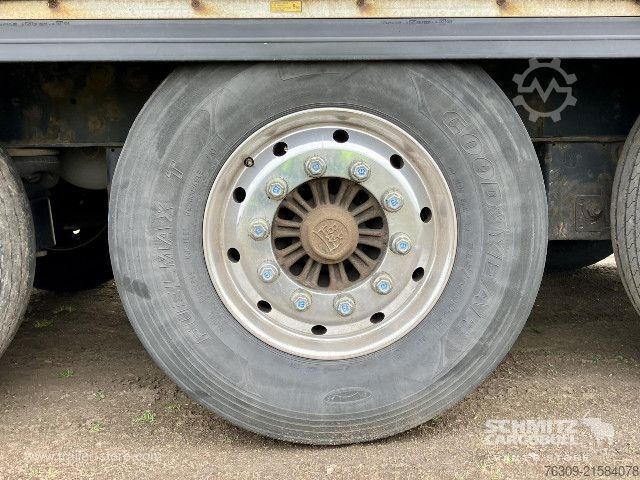 Auflieger mit Pritsche & Plane Krone Curtainsider Standard