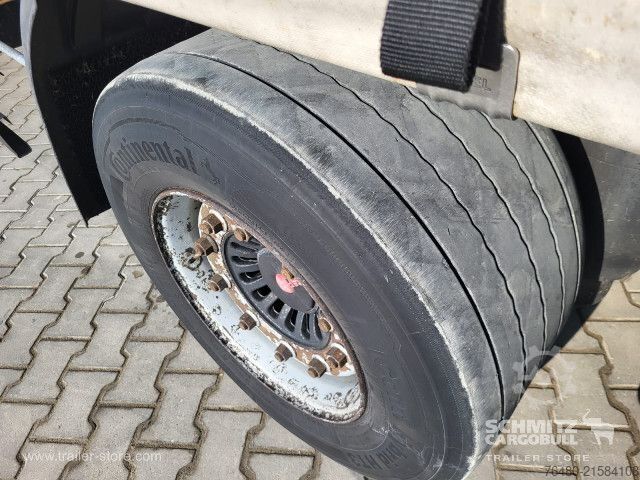 Auflieger mit Pritsche & Plane Schmitz Cargobull Schiebeplane Papier