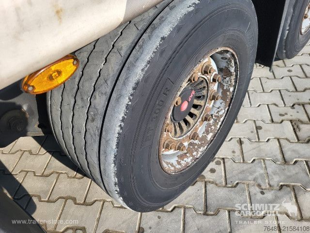 Auflieger mit Pritsche & Plane Schmitz Cargobull Schiebeplane Papier