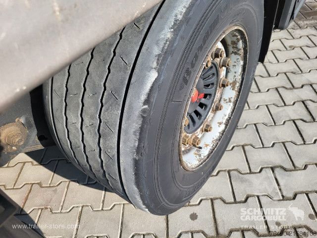 Auflieger mit Pritsche & Plane Schmitz Cargobull Schiebeplane Papier