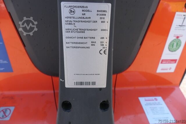 Hochhubwagen bt SWE 080L