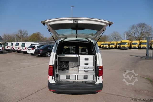 Kastenwagen VW Caddy 1.4 TGI BMT bivalent Klima Werkstatteinbauten