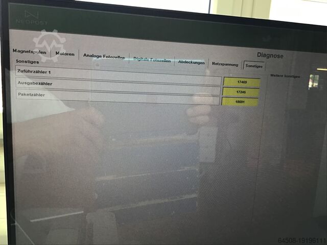 Inserting machine Neopost DS 180i