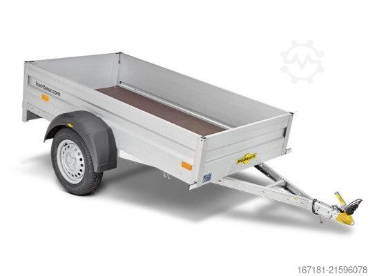 Open trailer HUMBAUR Einachsanhänger HA 752111KV