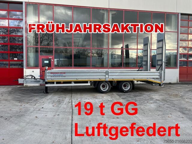 Low loader trailer Möslein TTO 19  19 t Tandemtieflader,Neufahrzeug