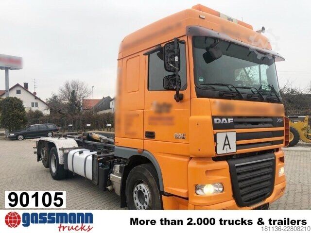 Abrollkipper DAF AS105XF460 6x2, Intarder, Liftachse