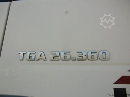 Dreiseitenkipper LKW MAN TGA 26.360 6X4 KIPPER, MANUEL, E3 SCHWARZMüLLER 3-SEITENKIPPER