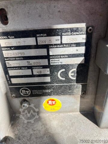 Gabelstapler CESAB CBE 15T  CBE 15T electric / triplex / sideshift