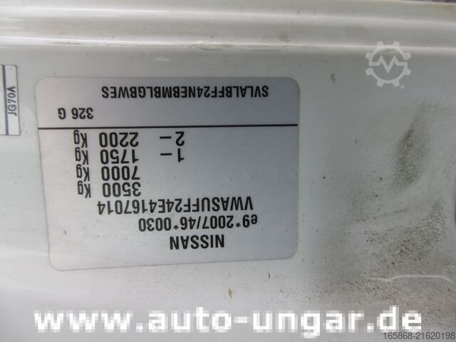 Müllwagen Nissan Cabstar NT4000 Ersatzteiltzräger / spare