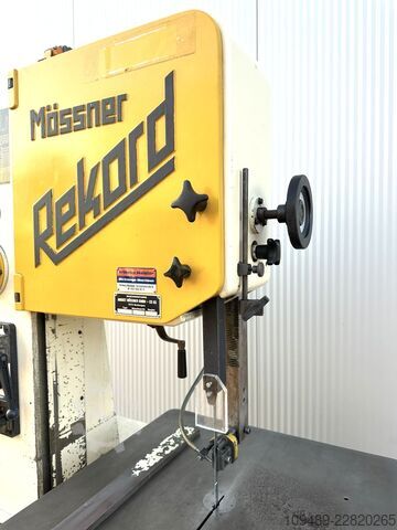 Bandsaw / MÖSSNER RECORD SM 420 Mössner Record SM 420 - Vertikalbandsäge