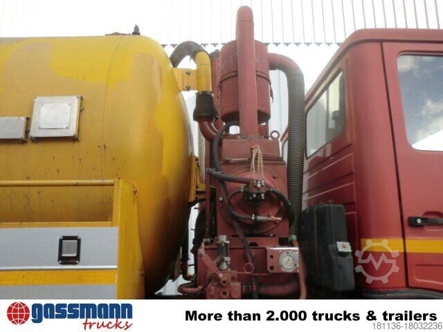 Tanker truck  MORO SPA Saugaufbau ca. 14m³, Kippbar