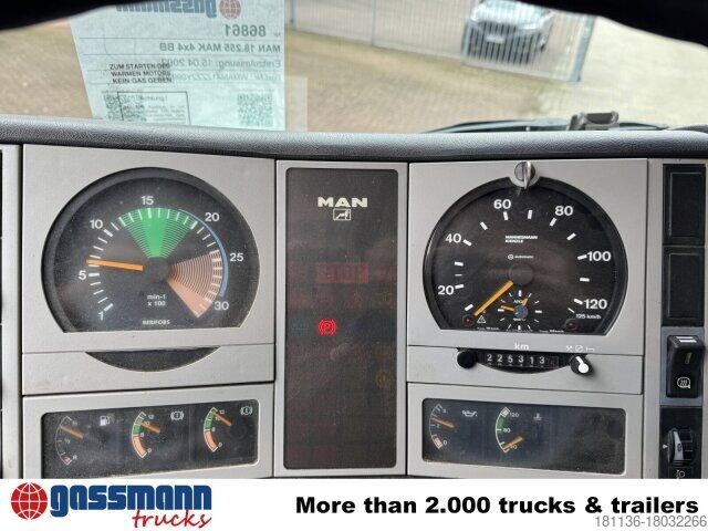 Truck chassis MAN 18.255 MAK 4x4 BB