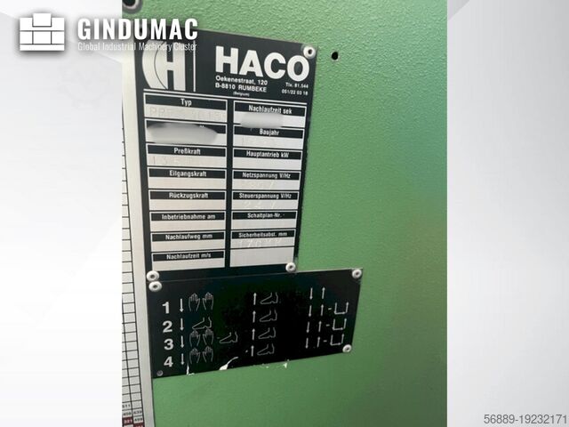 Press Brake HACO PPE S30135