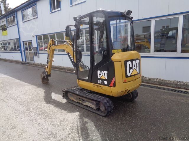 Minibagger CATERPILLAR 301.7D SW + Schaufel