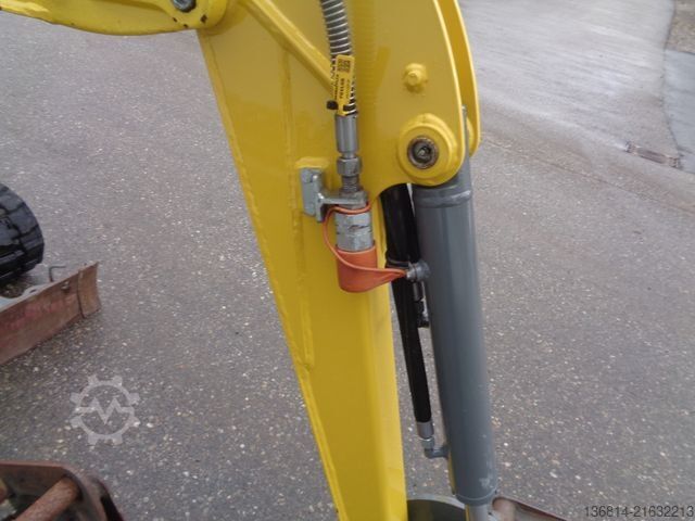 Minibagger WACKER 803 Mikrobagger SW + 2 x Löffel Dualpower