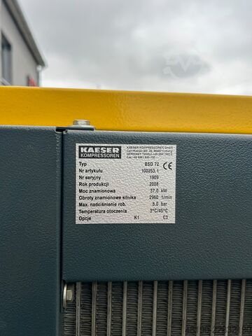 Schraubenkompressor Kaeser BSD 72
