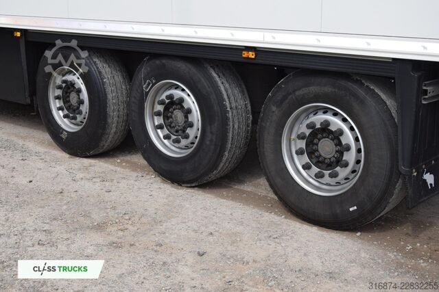 Reefer semitrailer SCHMITZ CARGOBULL SKO Double Deck FP 60 Carrier Vector 1550 Lifting Axle
