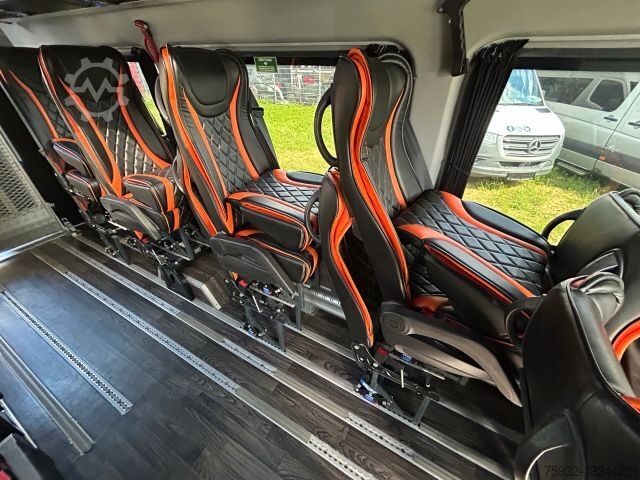 Kleinbus MERCEDES-BENZ Sprinter 519 ToJo - Rampe - Schienensystem