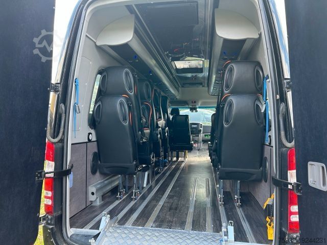 Kleinbus MERCEDES-BENZ Sprinter 519 ToJo - Rampe - Schienensystem