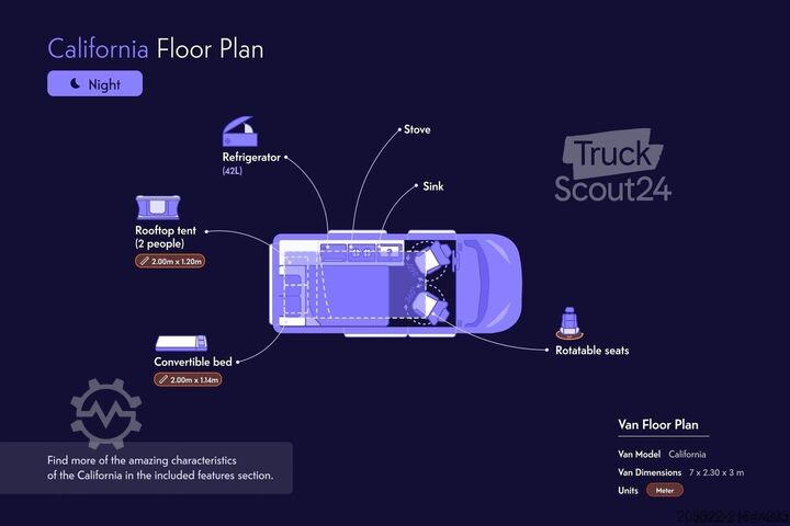 Wohnwagen/Wohnmobil Volkswagen California Coast 2.0 TDI|2022 EURO 6 | Venditore professionale