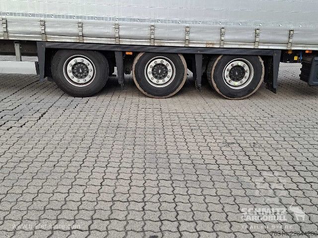 Auflieger mit Pritsche & Plane Schmitz Cargobull Curtainsider Mega Getränke