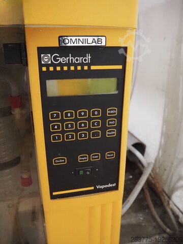Kjeldahl distillation system Gerhardt Vapodest  VAP40
