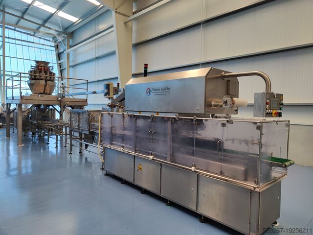 LINE FOR PACKAGING P.E.T. SOLIDS/LIQUIDS COMPACT MONDINI EVOLUZIONE SUPER E 380 VG