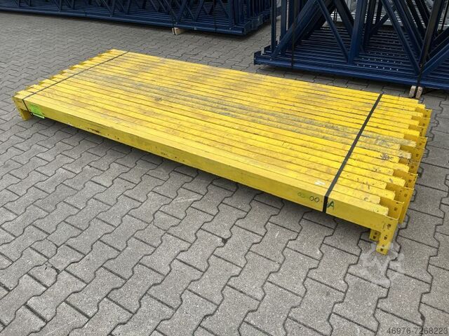 Palettenregaltraverse Traversen Regal Redirack / 2.707 mm / U: 100 x 50mm / Materialfarbe: gelb