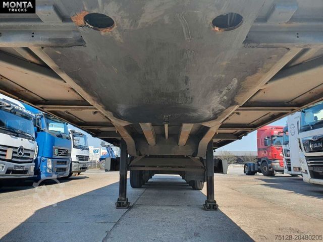 Open semitrailer with tarp KRONE SD Planenauflieger, Edscha, Liftachse,BPW