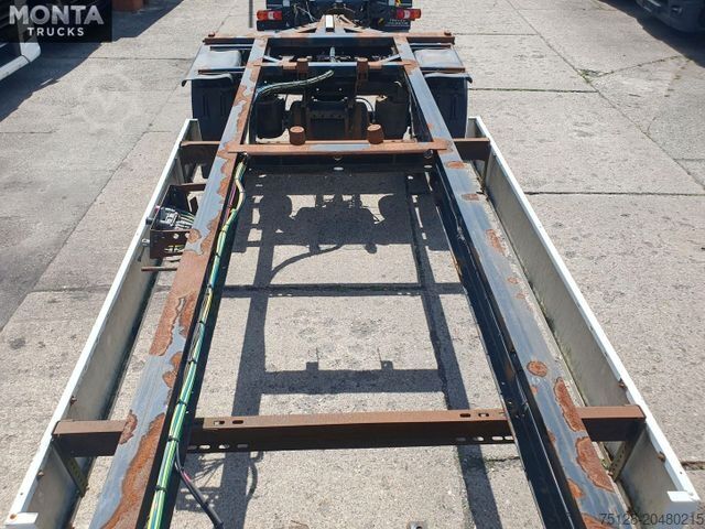 Anhänger-Wechselfahrgestell KRONE AZW 18 Anhänger, BDF Lafette, BPW, 2xStück