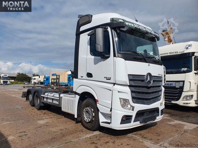 Swap body truck MERCEDES-BENZ 2545 BDF, Euro6, Retarder,Liftachse,AHK,BigSpace