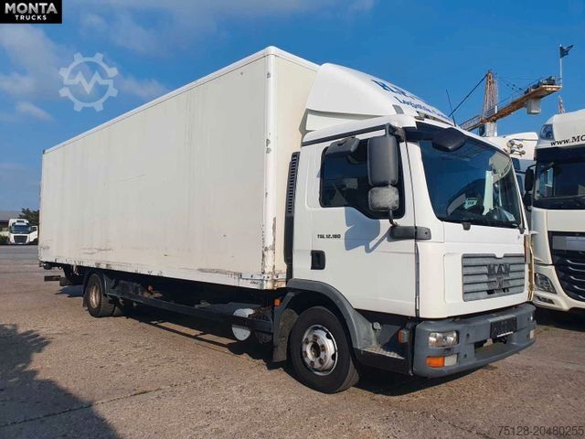 Box van MAN TGL 8.180, Koffer, LBW, Schaltgetriebe,