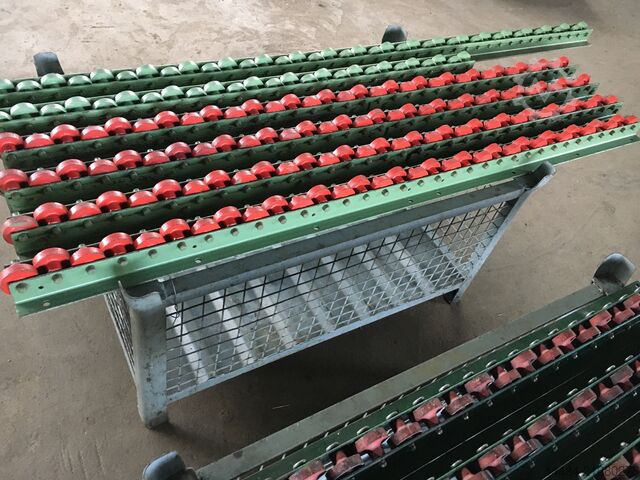 Rollschienen für Schnittholztransporte  