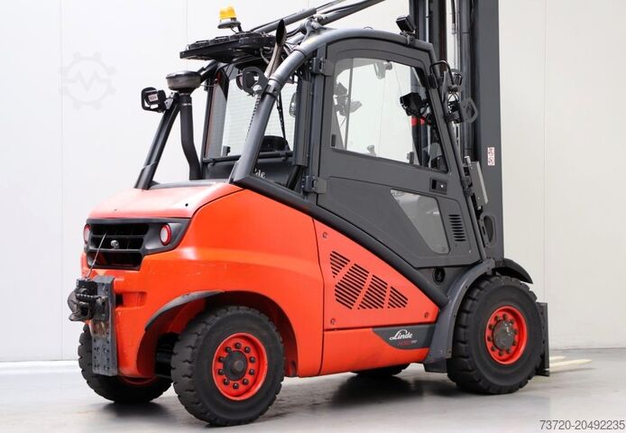 Diesel Stapler Vollkabine Klima Airco Linde H 50 D-02